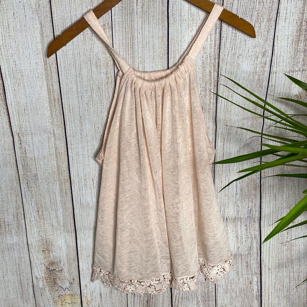 Baby Pink sweater sun top